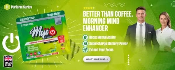 Mojo KICKSTART Gummies â morgonförstĂ€rkning för sinnet: bĂ€ttre Ă€n kaffe, morgonförstĂ€rkare för sinnet: öka mental rörlighet, superladda minnet, förlĂ€ngd fokus. Mojo ditt sinne.