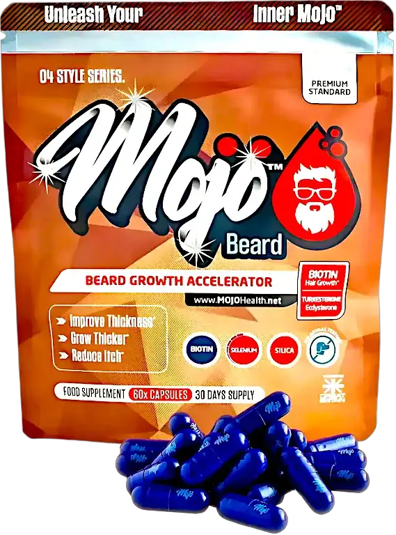 MOJO™ BEARD Capsules (80% rabatt)